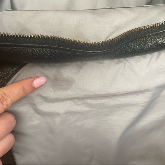 Freshly Picked Black Classic Diaper Bag Vegan Leather Unisex - Picture 13 of 16